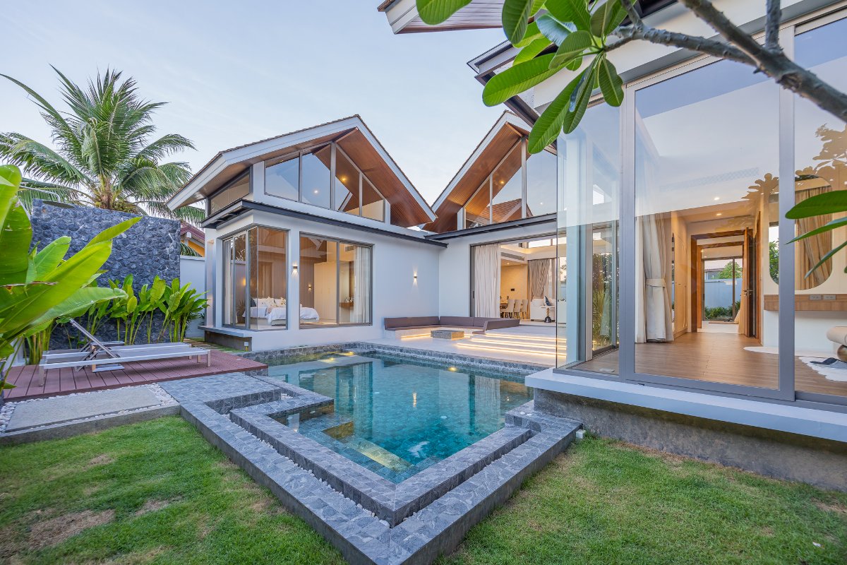 Interior view of Ready-to-move-in 3-Bedroom Villa for Sale in Thalang - Grandma Villas GM1