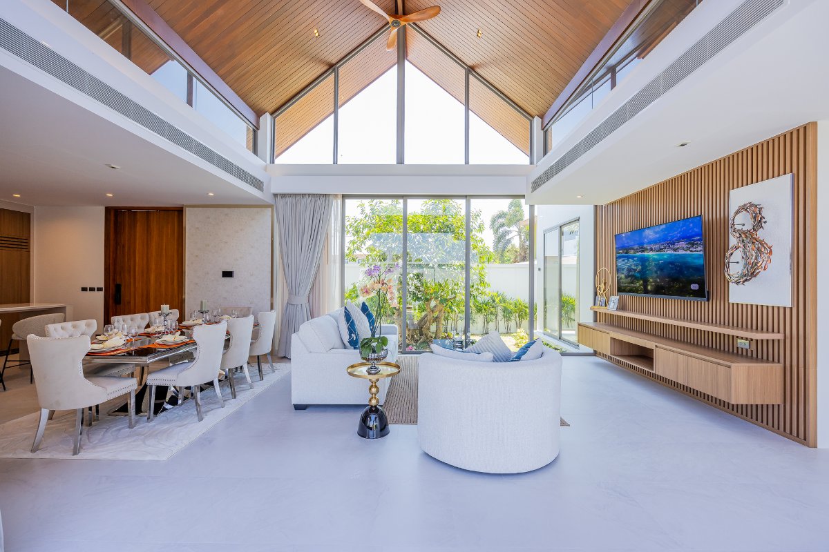 Interior view of Ready-to-move-in 3-Bedroom Villa for Sale in Thalang - Grandma Villas GM1