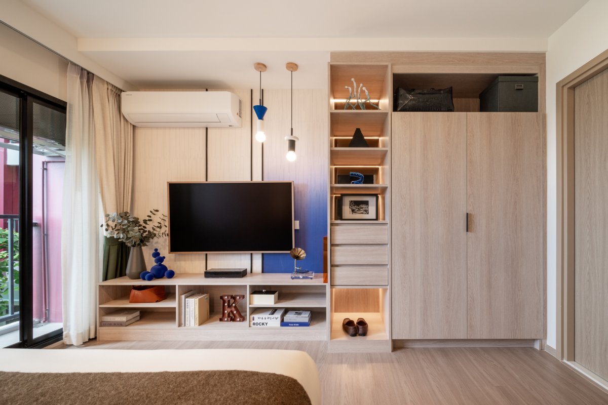 Interior view of One Bedroom Condo for Sale at Base Bukit Condominium, Phuket Town