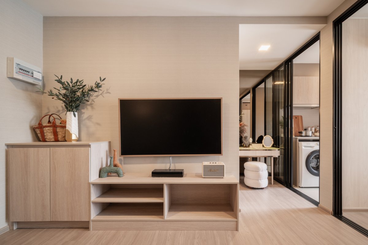 Interior view of One Bedroom Condo for Sale at Base Bukit Condominium, Phuket Town