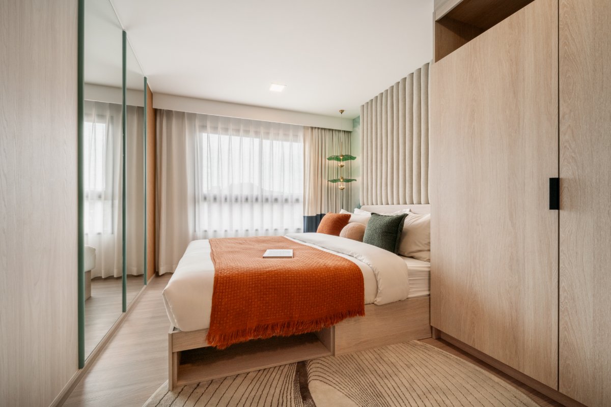 Interior view of One Bedroom Condo for Sale at Base Bukit Condominium, Phuket Town