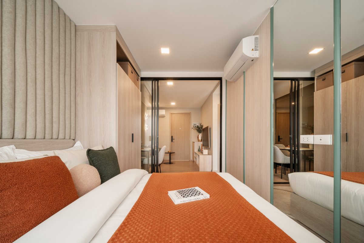 Interior view of One Bedroom Condo for Sale at Base Bukit Condominium, Phuket Town