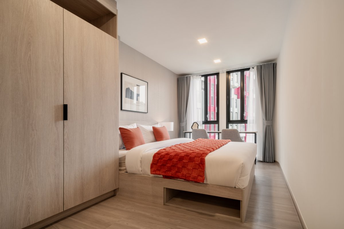 Interior view of One Bedroom Condo for Sale at Base Bukit Condominium, Phuket Town