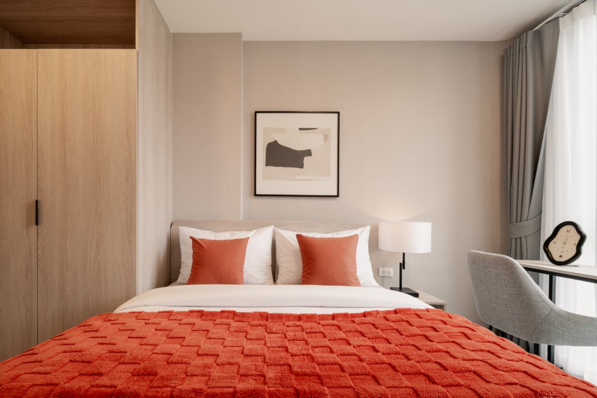 Interior view of One Bedroom Condo for Sale at Base Bukit Condominium, Phuket Town
