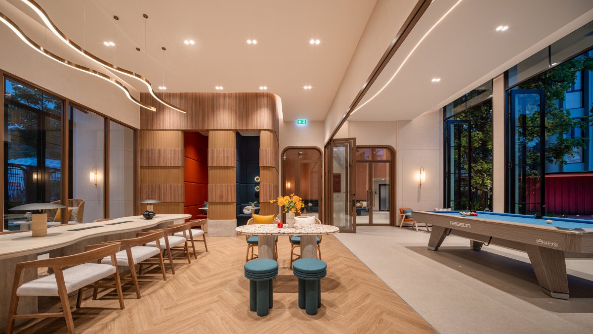 Interior view of One Bedroom Condo for Sale at Base Bukit Condominium, Phuket Town