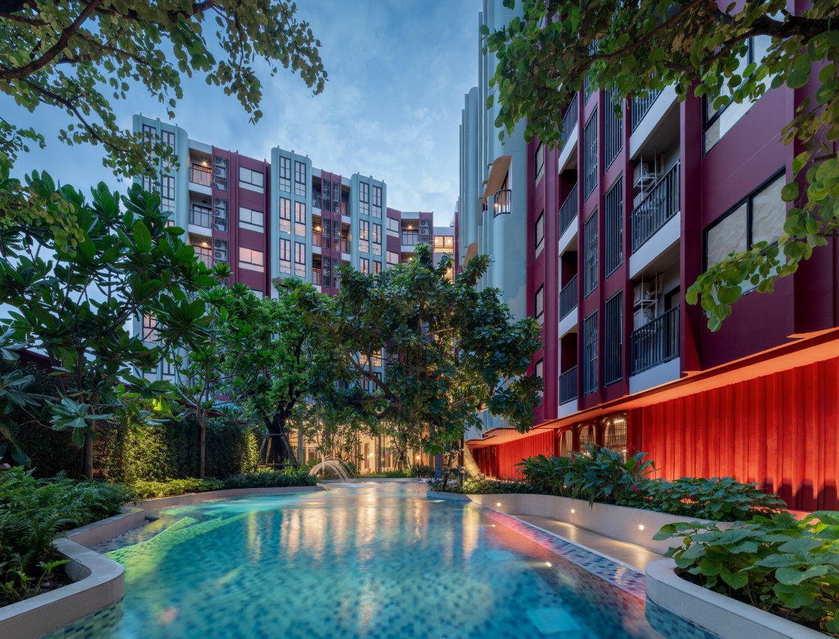 Interior view of One Bedroom Condo for Sale at Base Bukit Condominium, Phuket Town