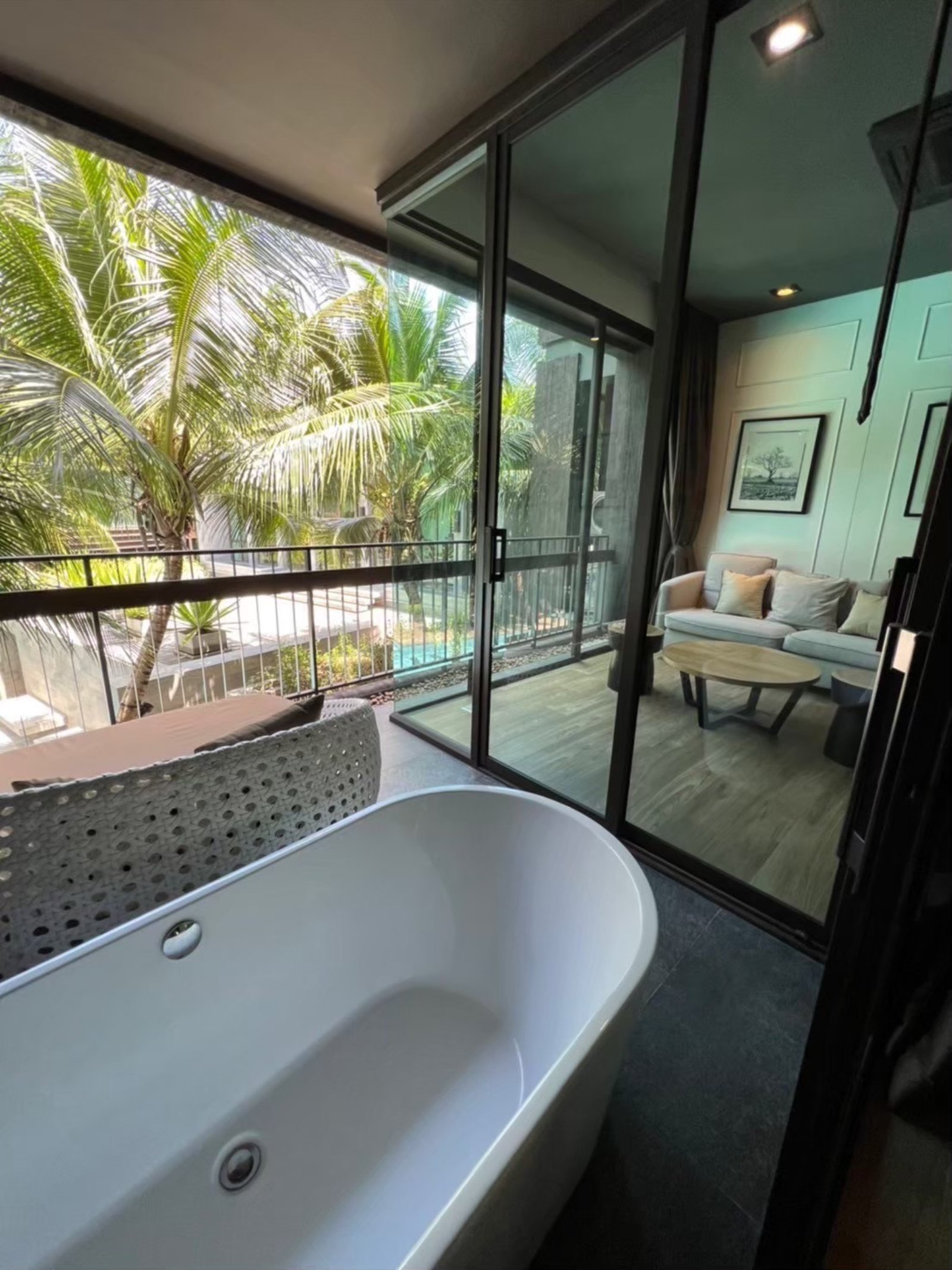 Interior view of One Bedroom Pool View Condo for Sale at Saturdays Condo, Rawai - A2161