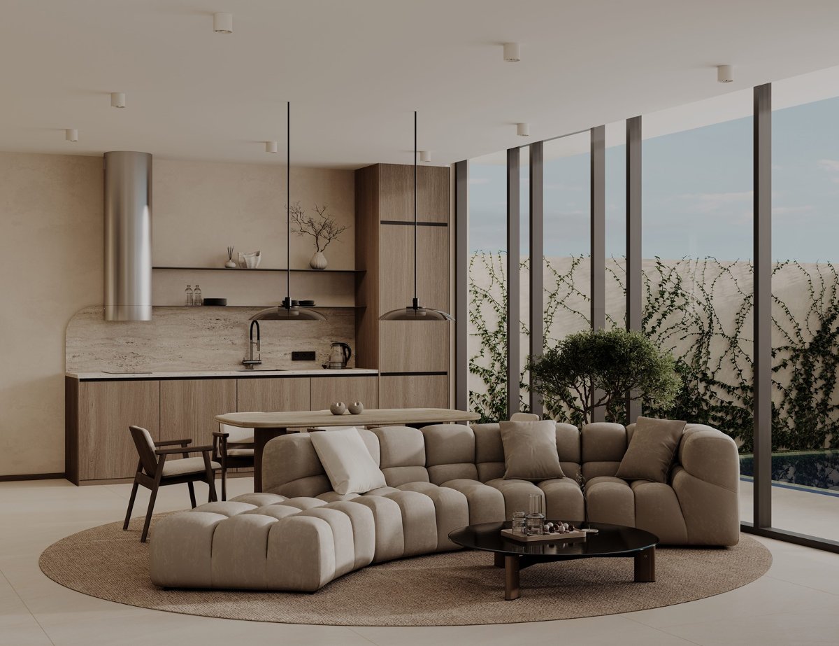 Interior view of Rise Villas Bangtao - 2-Bedroom Pool Villas for Sale