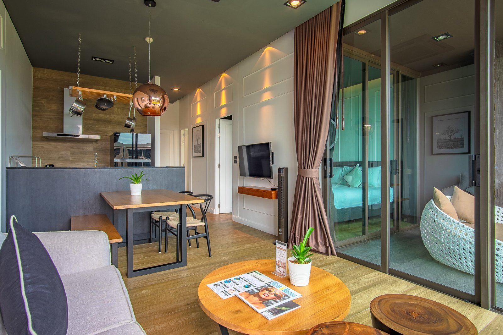 Interior view of 2 Bedroom Apartment for Sale at Saturdays Condo, Rawai - A4183