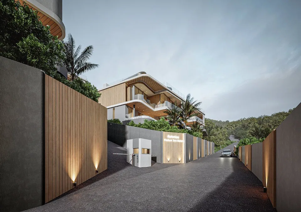 4 Bedroom Ocean View Botanica Modern Sea Karon Villa for Sale - Image 3
