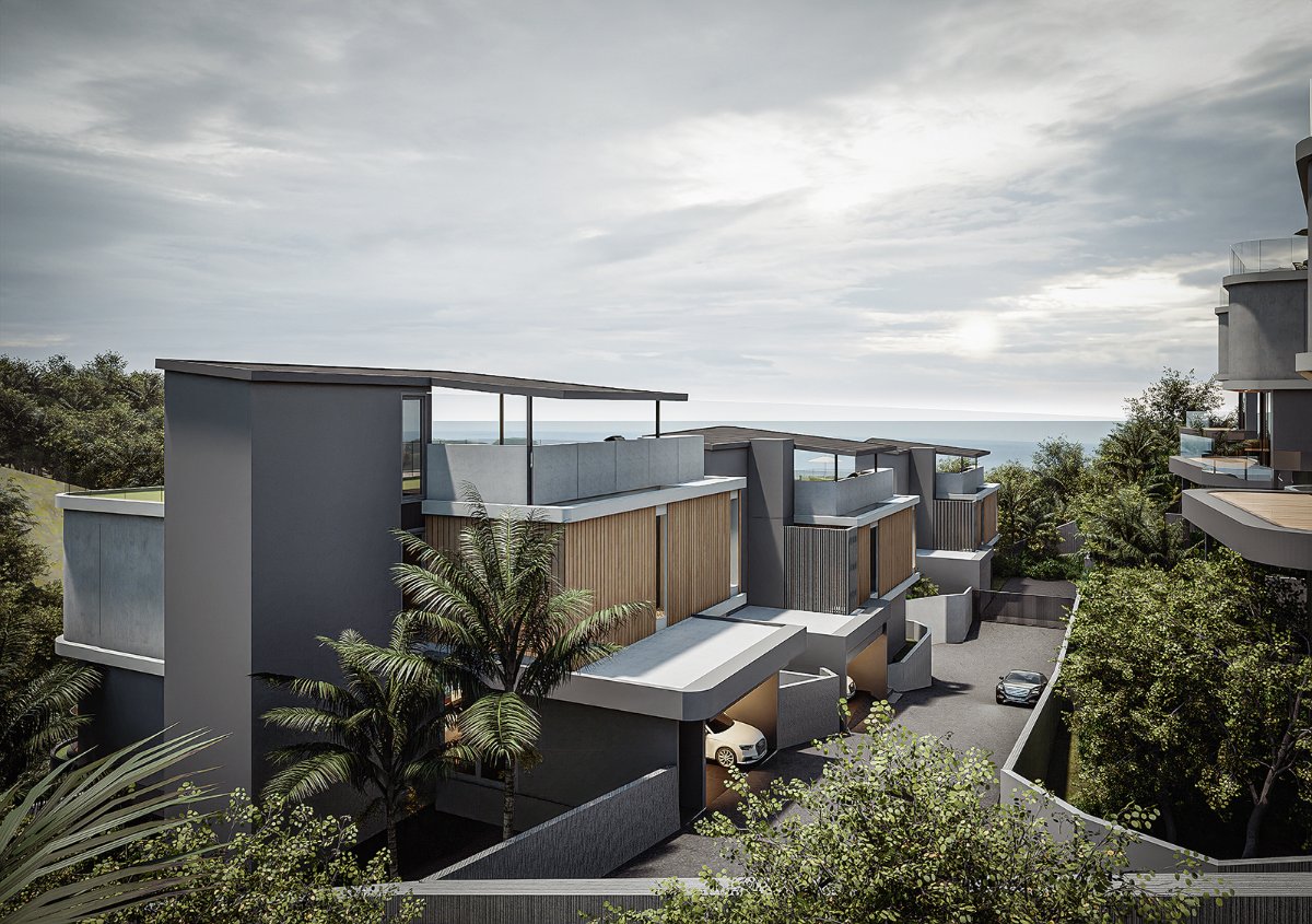 Interior view of 4 Bedroom Ocean View Botanica Modern Sea Karon Villa for Sale