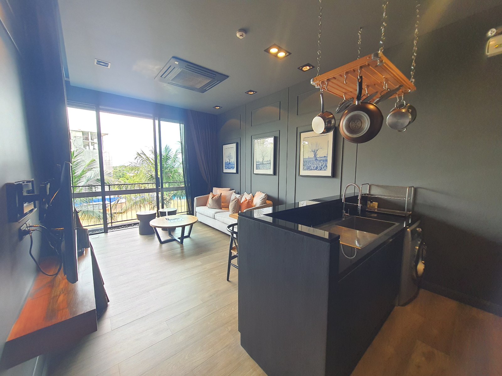 Interior view of 1 Bedroom Partial Sea View Condo for Sale at Saturdays Condo, Rawai - A2218