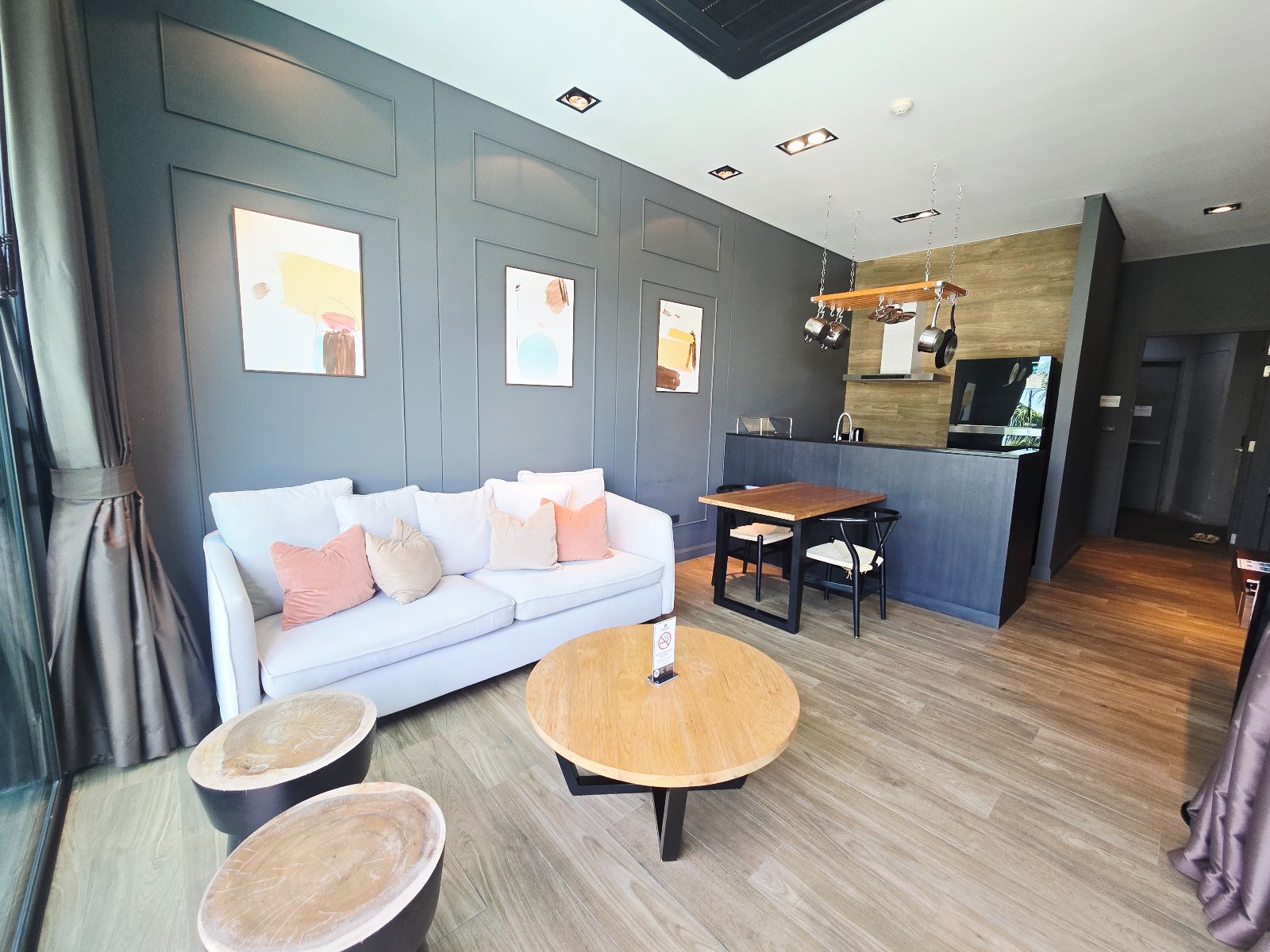 Interior view of 1 Bedroom Partial Sea View Condo for Sale at Saturdays Condo, Rawai - A2218