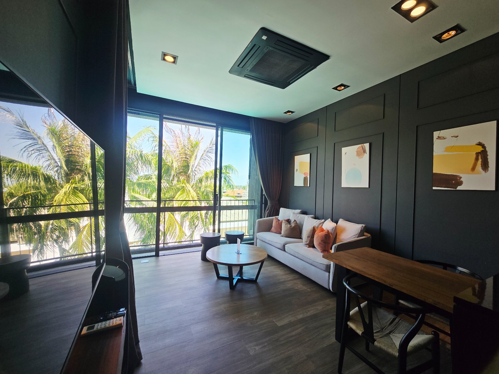 Interior view of 1 Bedroom Partial Sea View Condo for Sale at Saturdays Condo, Rawai - A2218