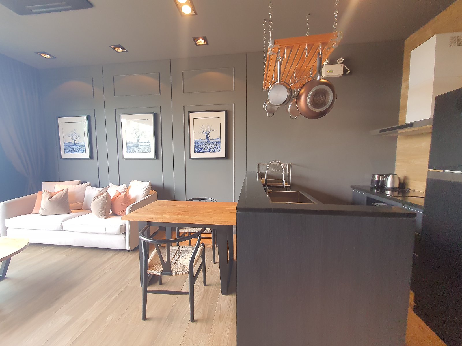 Interior view of 1 Bedroom Partial Sea View Condo for Sale at Saturdays Condo, Rawai - A2218