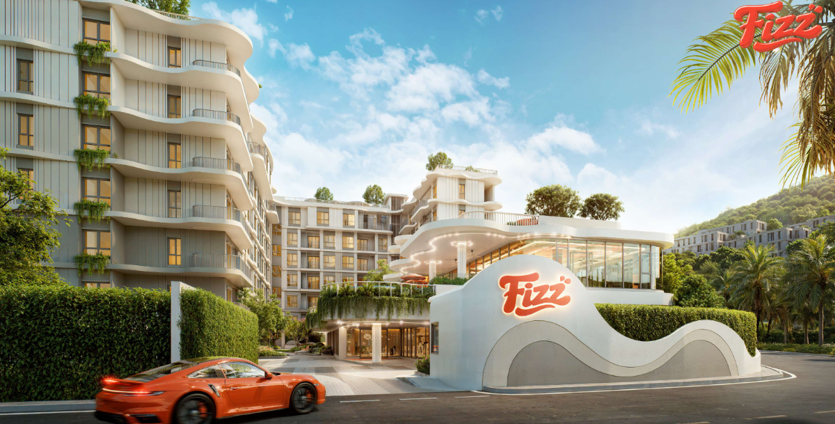 Interior view of Two Bedroom Condo for Sale at Title Fizz, Walking Distance to Kata Beach