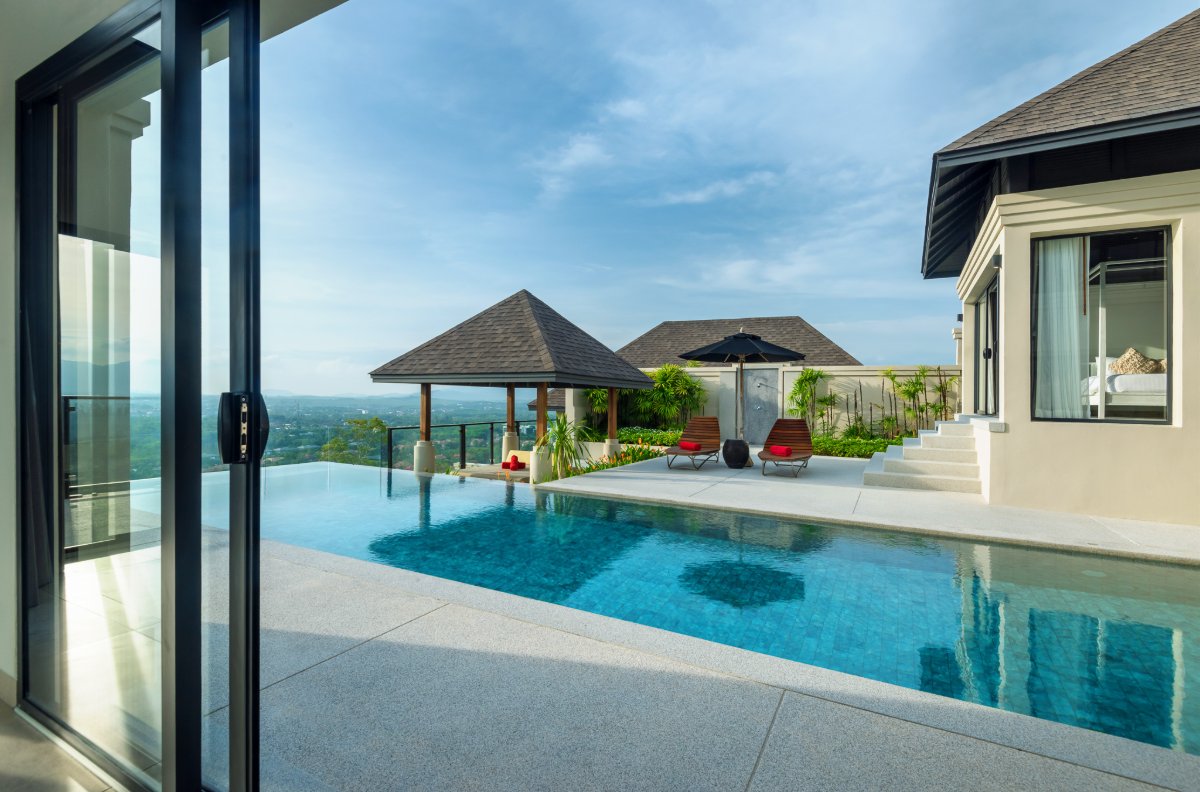 Interior view of Renovated Four-Bedroom Pool Villa at The Pavilions Phuket, Layan