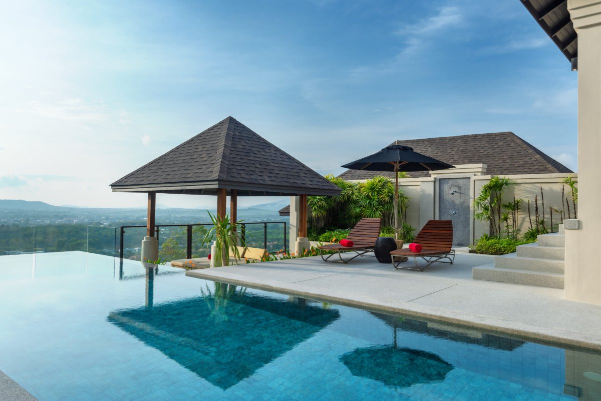 Interior view of Renovated Four-Bedroom Pool Villa at The Pavilions Phuket, Layan