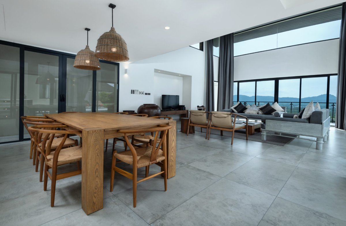 Interior view of Renovated Four-Bedroom Pool Villa at The Pavilions Phuket, Layan