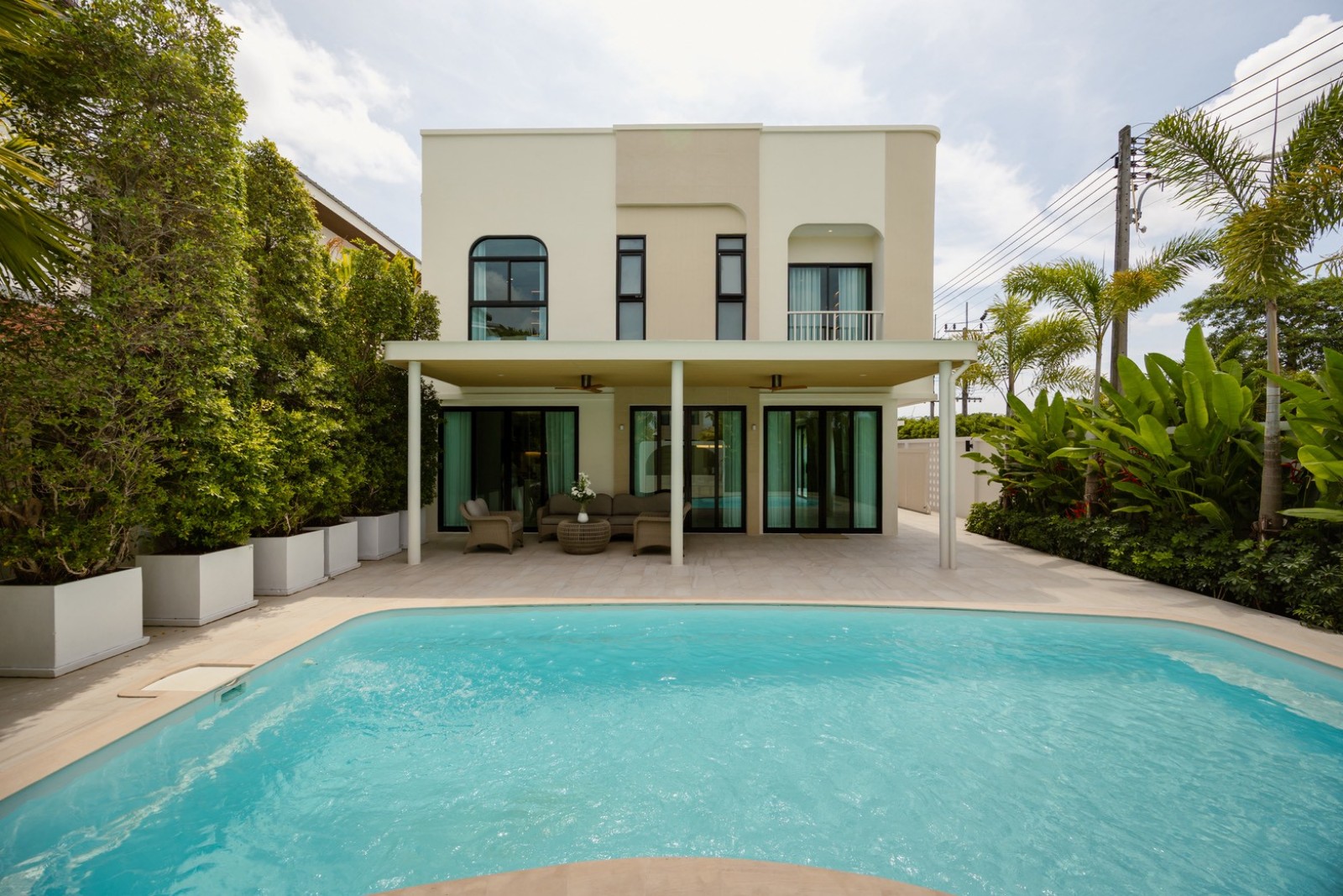 Interior view of 3-Bedroom Villa in The Place Villas Thalang - Type B