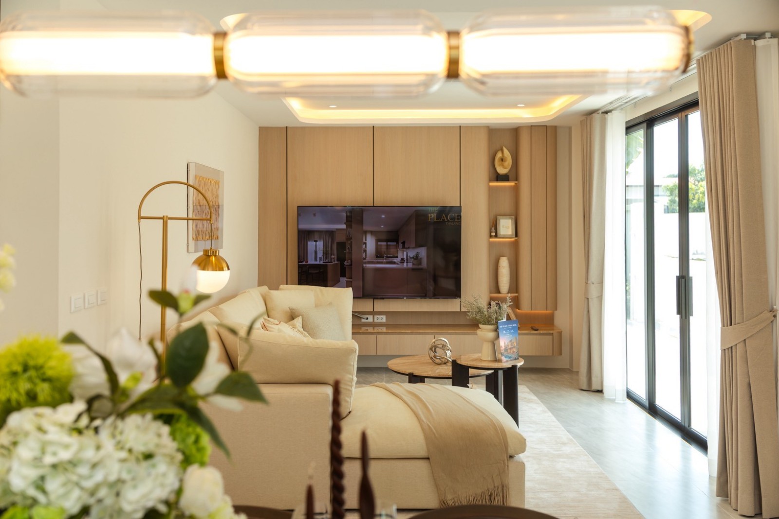Interior view of 3-Bedroom Villa in The Place Villas Thalang - Type B