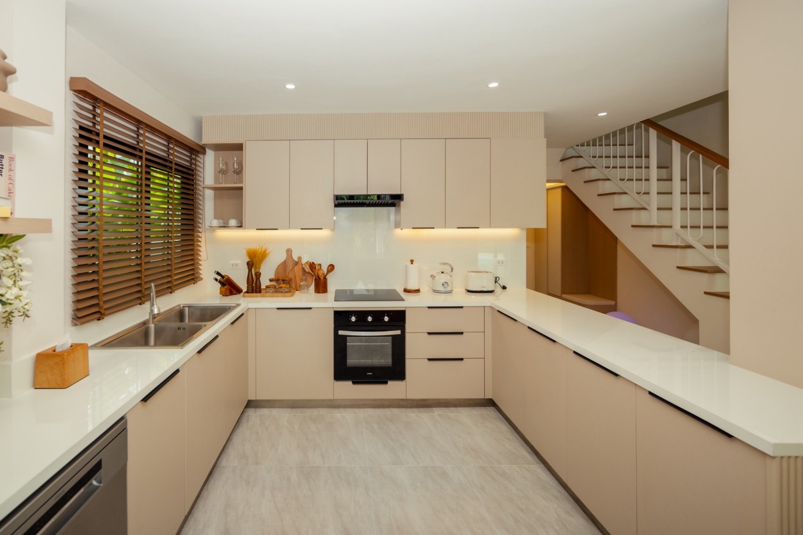 Interior view of 3-Bedroom Villa in The Place Villas Thalang - Type B