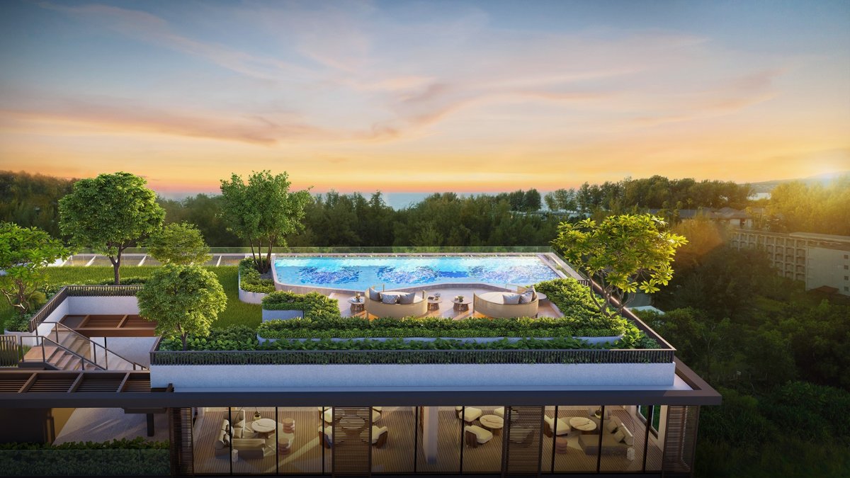 Interior view of So Origin Bangtao Beach 2-Bedroom Resale - Assignment of Contractual Rights