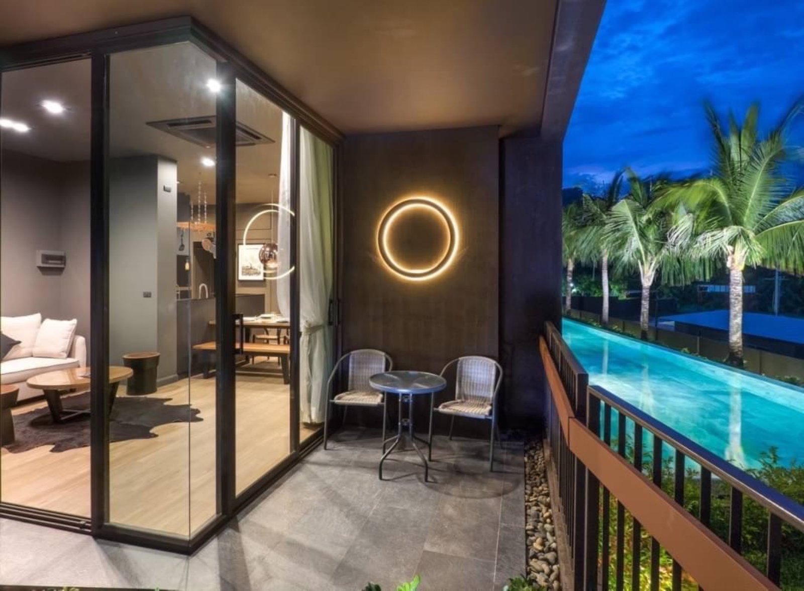 Interior view of 2 Bedroom Pool Access Condo for Sale at Saturdays Condo, Rawai - A1195