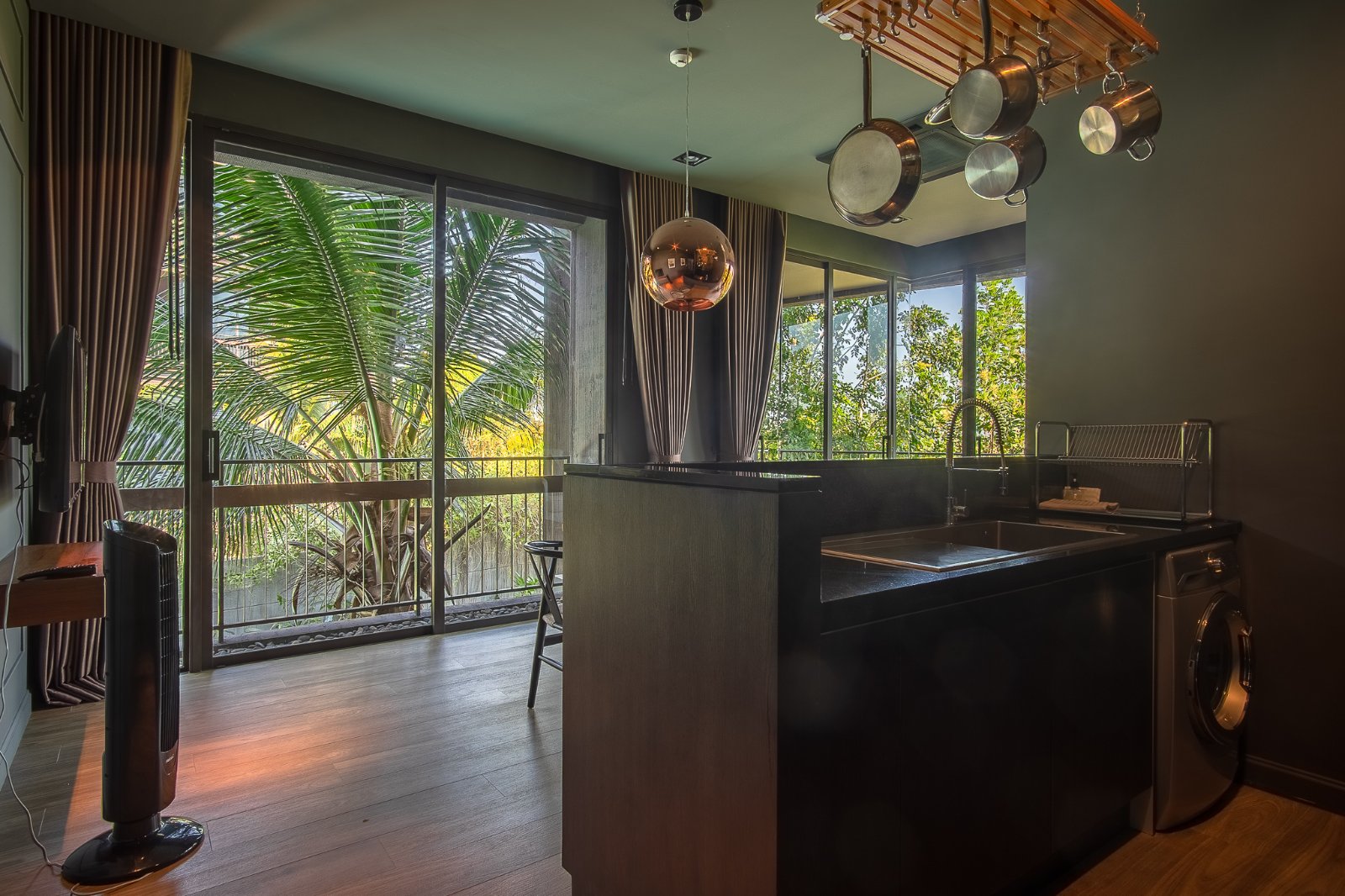 Interior view of Two Bedroom Corner Apartment for Sale at Saturdays Condo, Rawai - A2166