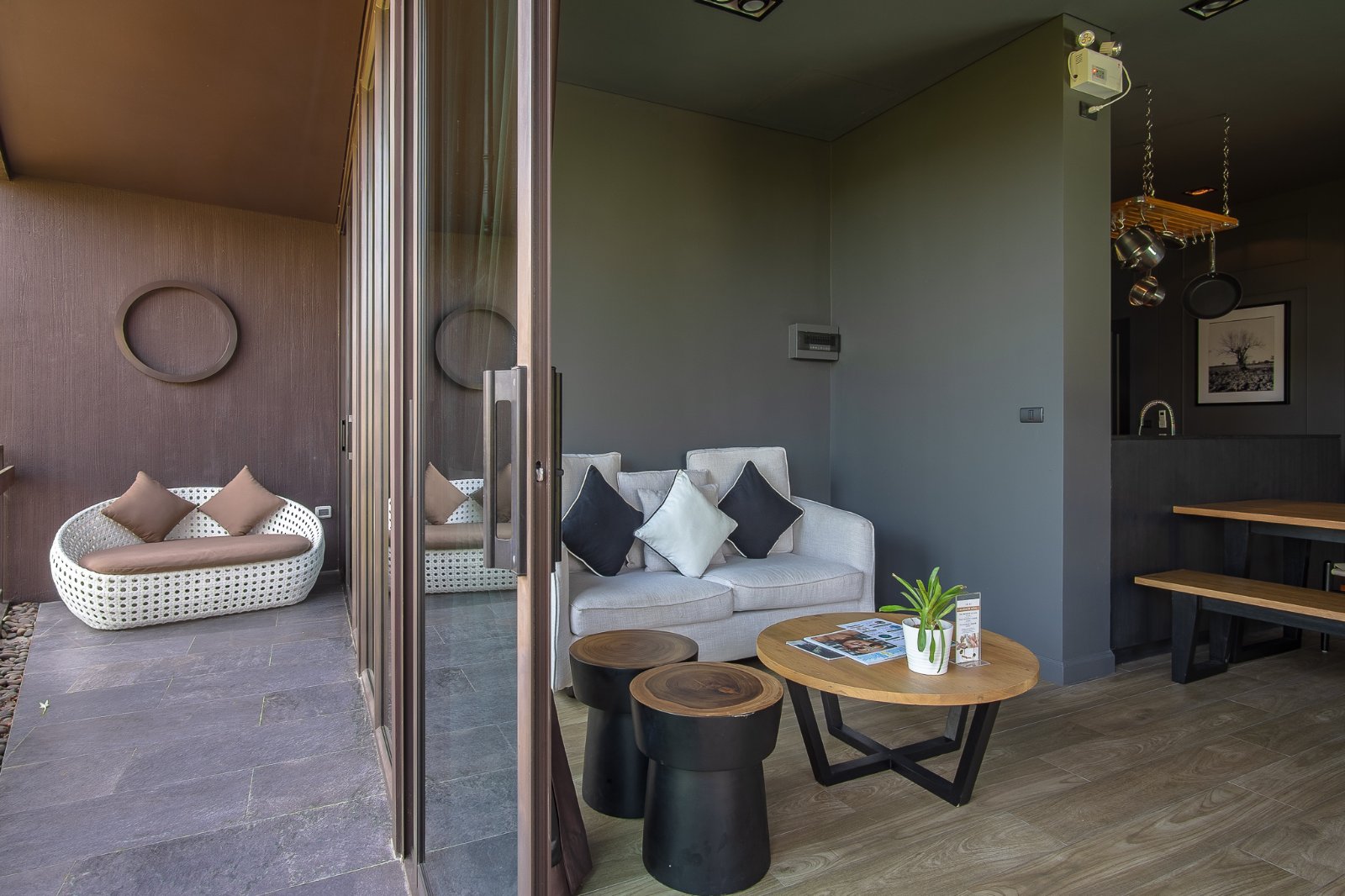 Interior view of Two Bedroom Corner Apartment for Sale at Saturdays Condo, Rawai - A2166
