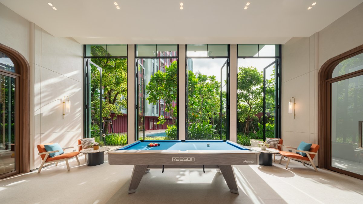 Interior view of Larger 1 Bedroom Apartment for Sale at Base Bukit Condominium, Phuket Town