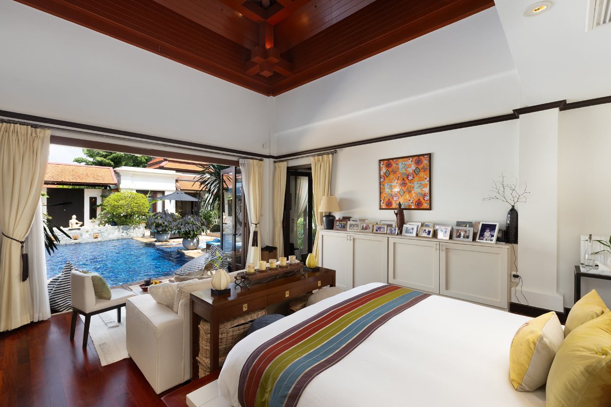 Interior view of Sai Taan Villa 26 – Four-Bedroom Pool Villa in Bang Tao