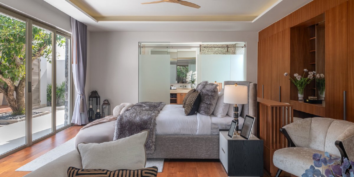 Interior view of 3 Bedroom Balinese Tropical Style Botanica Four Seasons Villa for Sale at Summer Zone - Type A