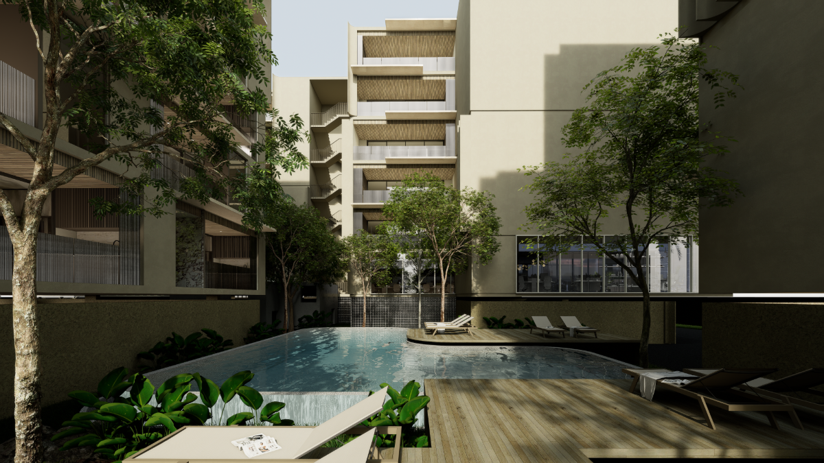 Interior view of Luxurious 1 Bedroom Apartment for Sale at The Liberty Condominium by Wallaya
