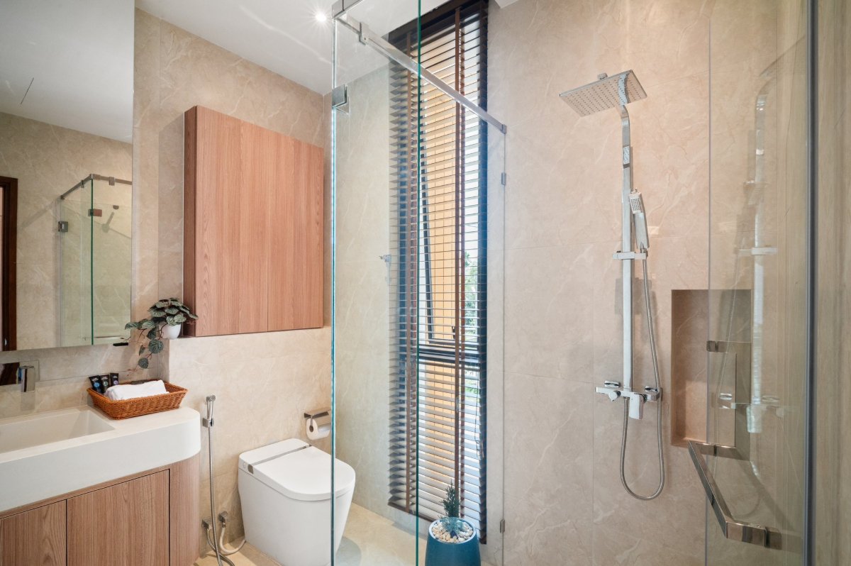Interior view of 3-Bedroom Pool Villas for Sale at Sinara Villas in Thalang