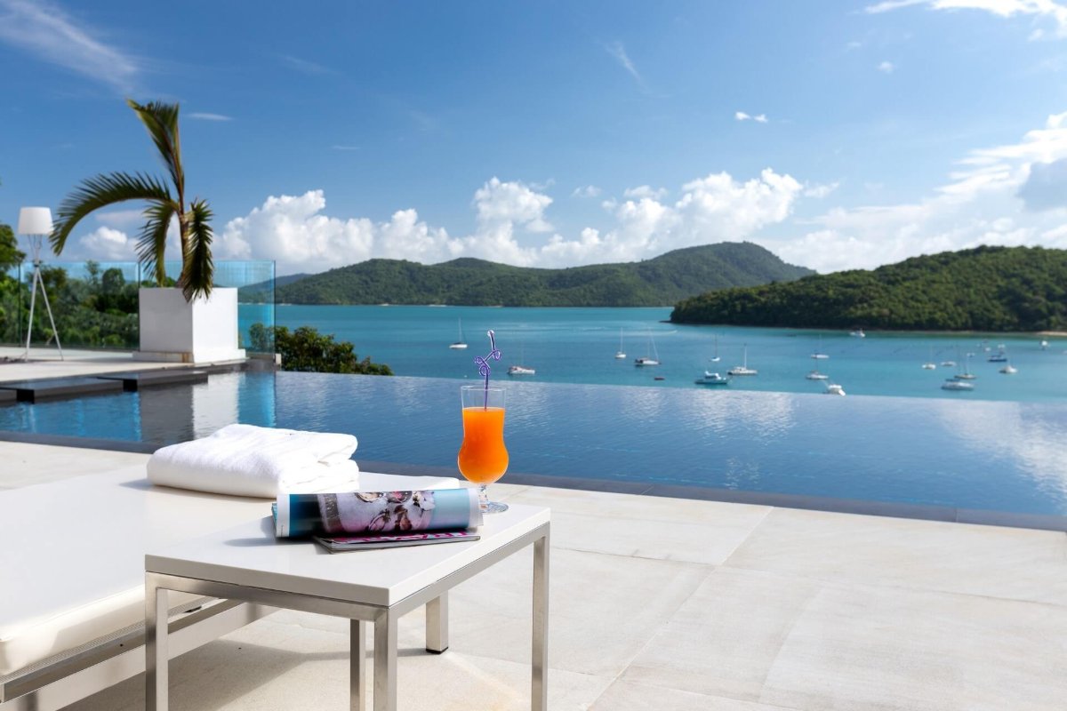 Interior view of 6-Bedroom Cliff Top Residences Ao Yon Sea View Super Villa - Cape Panwa, Phuket