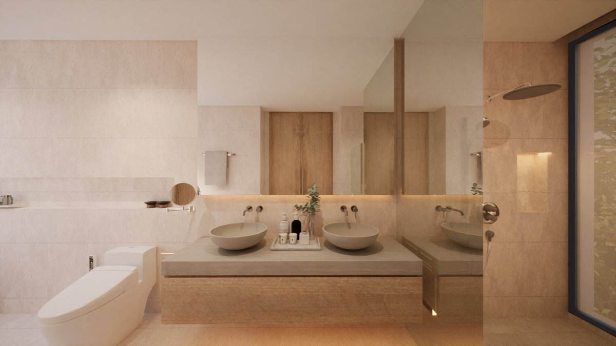 Interior view of 3-Bedroom Villa in TIARA Saku - Type B - Naiyang Villa for Sale