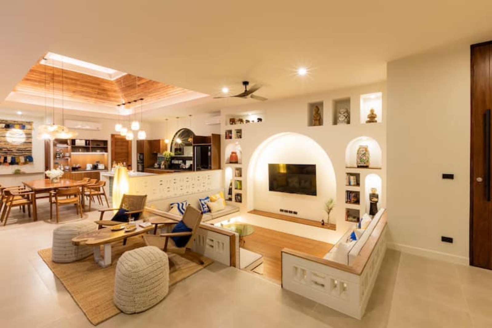 Interior view of Two Glorious 4-Bedroom Rawai Villas Sold as One - High ROI Vacation Rental