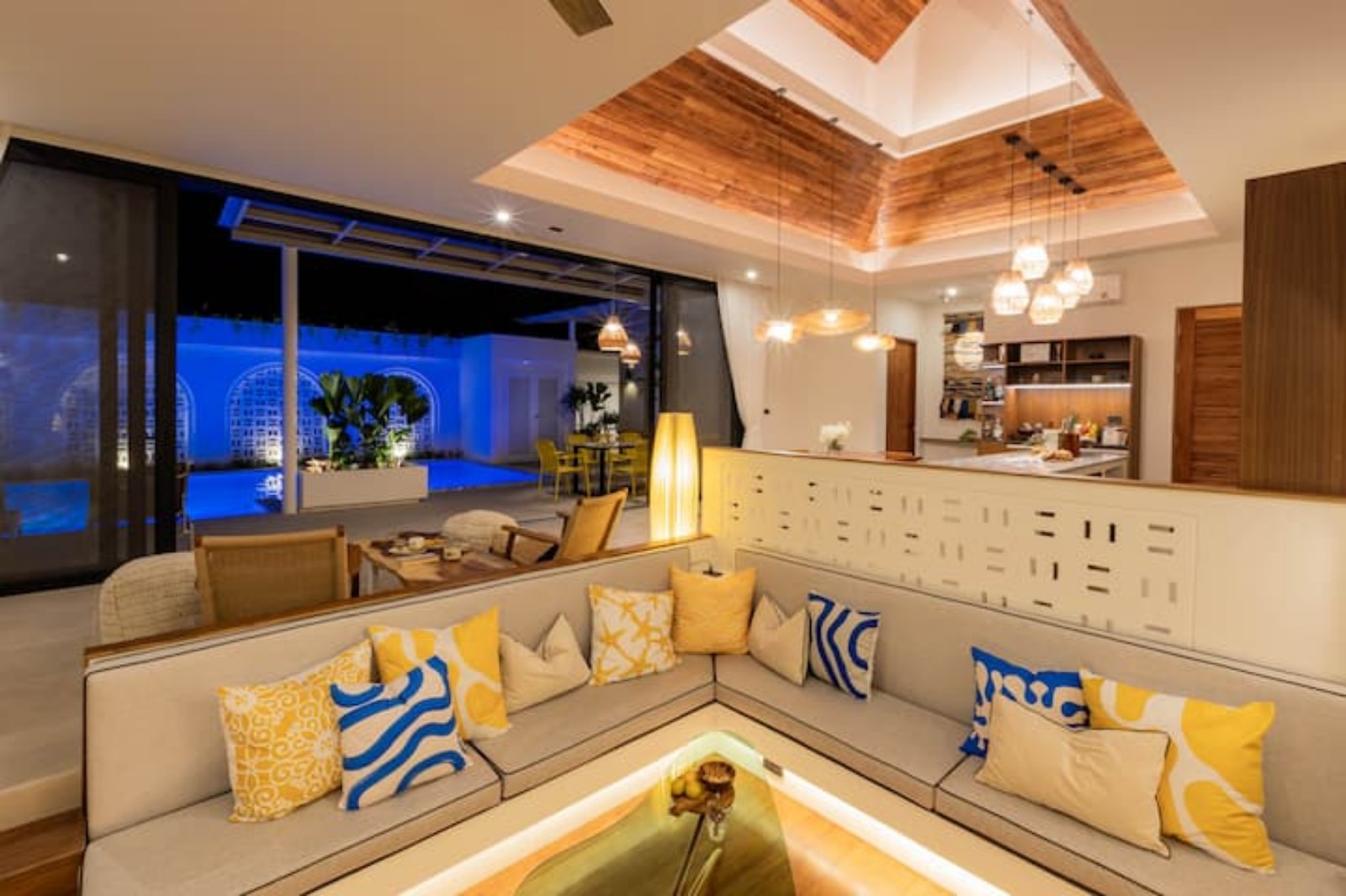 Interior view of Two Glorious 4-Bedroom Rawai Villas Sold as One - High ROI Vacation Rental