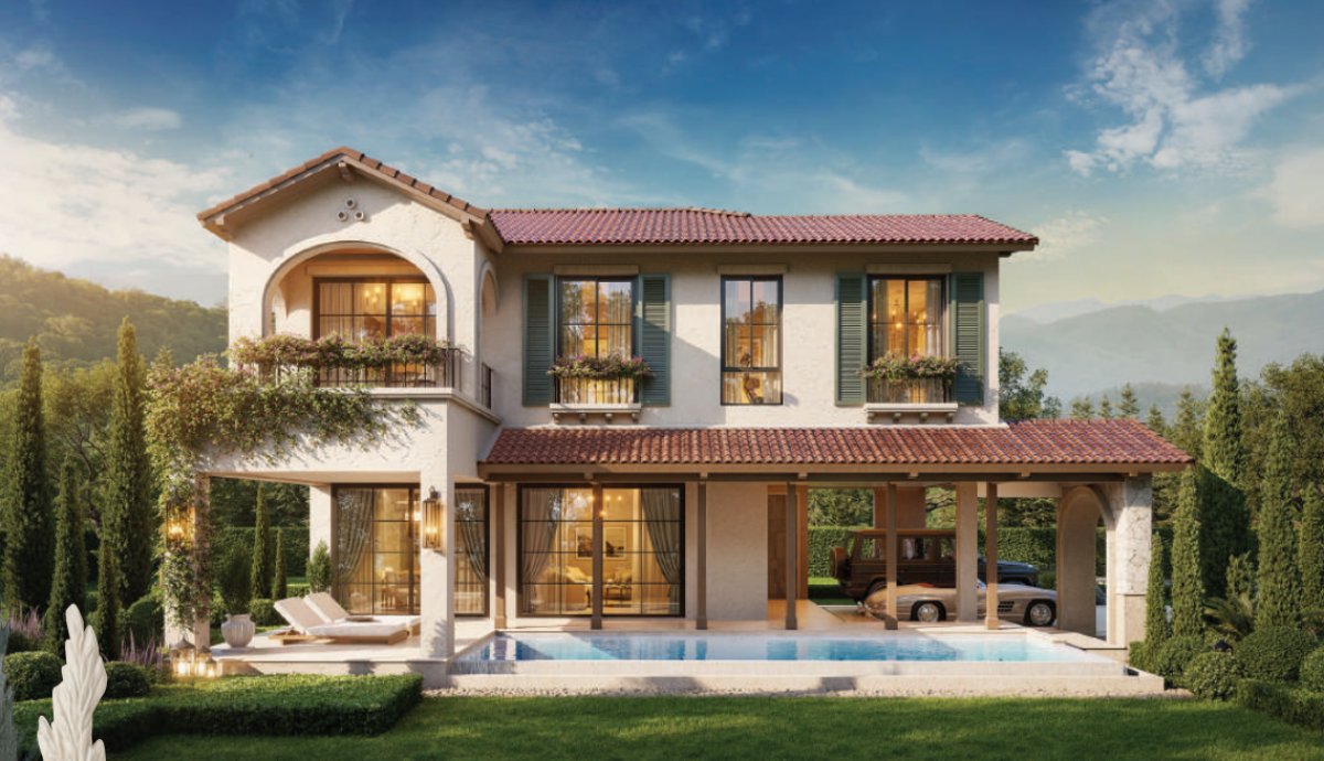 Interior view of 3 Bedroom Aurelia Type Villas for Sale at Casa de Monte, Phuket