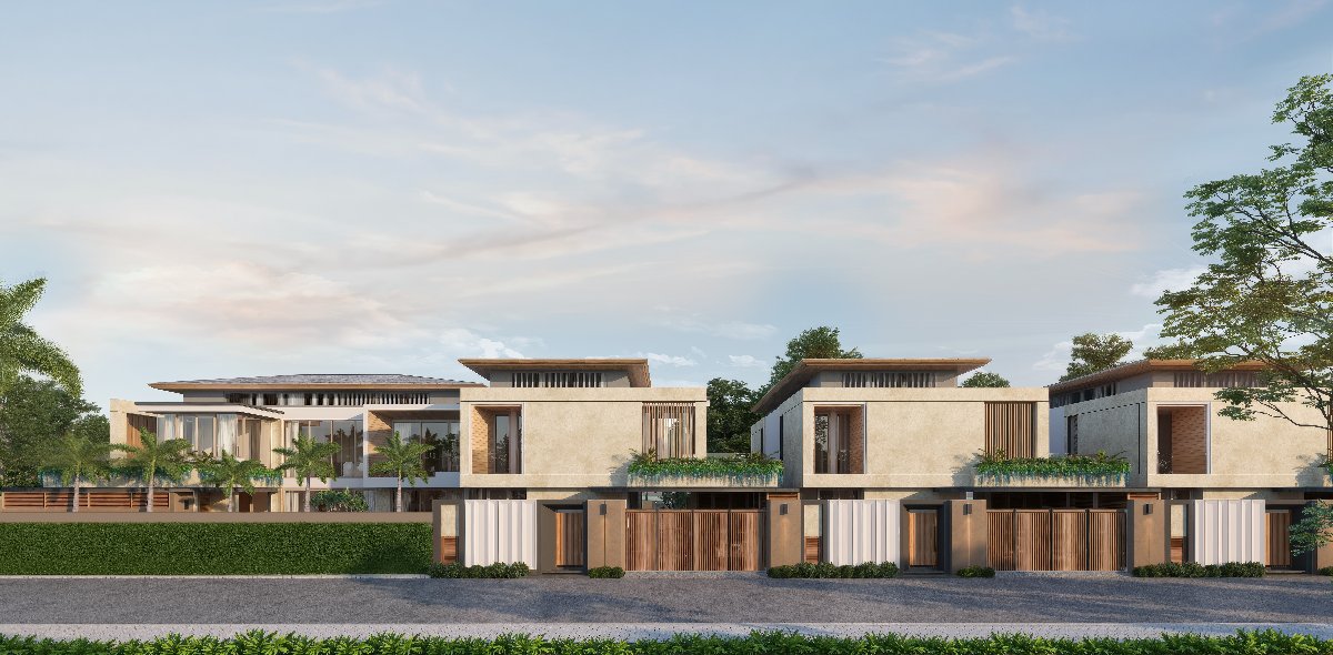 Interior view of 3 Bedroom Tropical Pool Villas for Sale at Zenithy La Ville, Koh Keaw