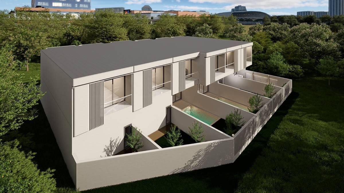 Interior view of 3-Bedroom Luxury Townhouses for Sale at Rawai Luxe by Narinsaya