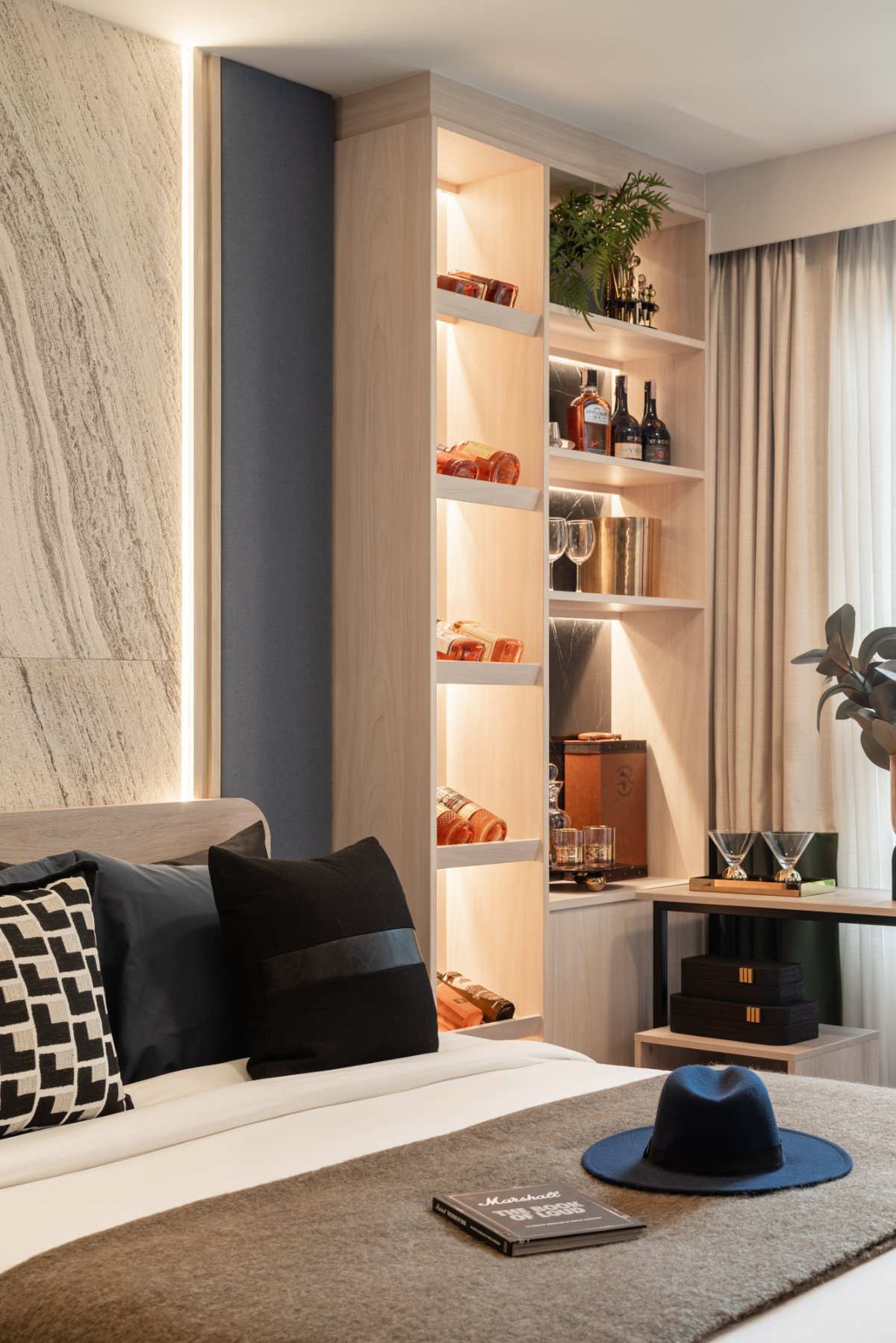Interior view of 2 Bedroom Apartment for Sale at Base Bukit Condominium, Phuket Town