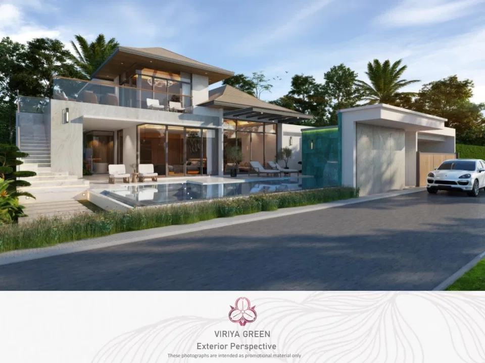 Viriya Green Villas Phuket 5-Bedroom Private Pool Villa in Thalang for Sale - Image 2