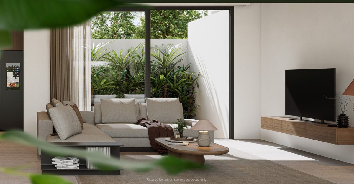 Interior view of 3 Bedroom Modern Pool Villa for Sale at Botanica Verdant, Pru Jampa - Type B