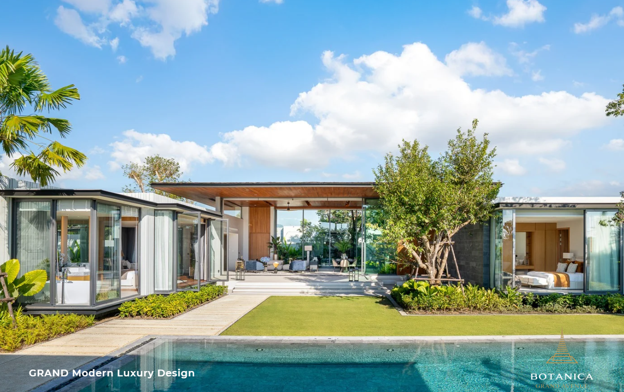 4 Bedroom Modern Luxury Design Villa for Sale at Botanica Grand Avenue – GF Type Villa