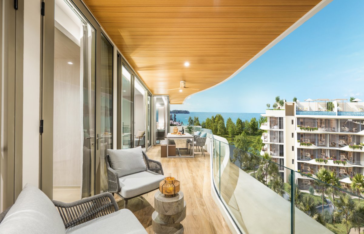 Interior view of 3 Bedroom Massive Penthouse for Sale at Laguna Bayside Beach Residences