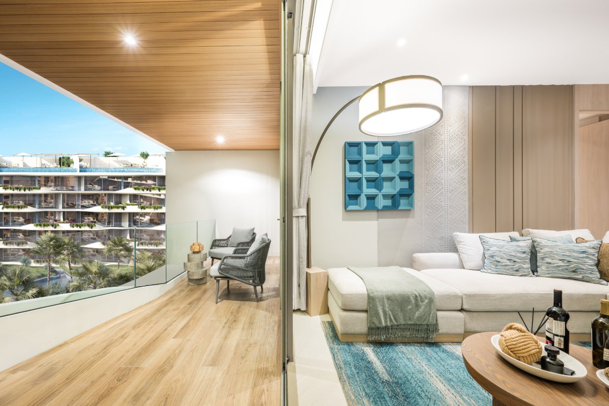 Interior view of 3 Bedroom Massive Penthouse for Sale at Laguna Bayside Beach Residences