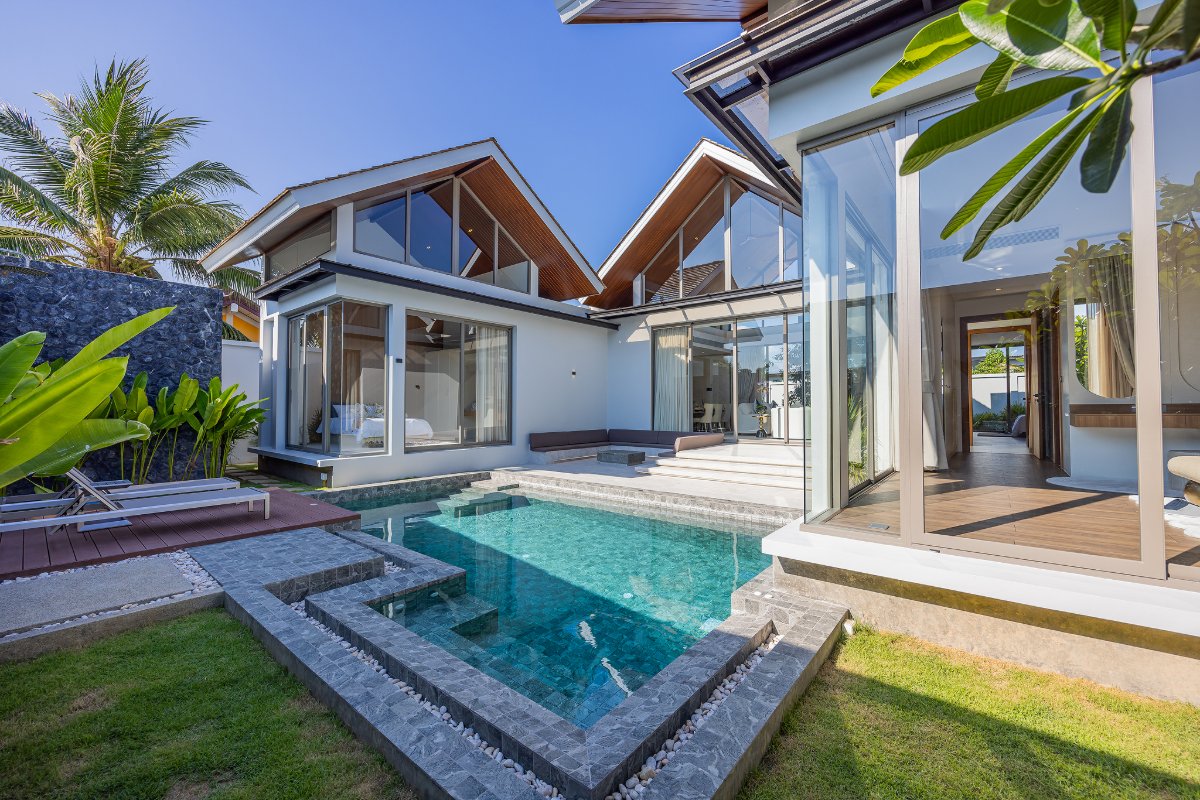 Interior view of 3-Bedroom Villa for Sale in Thalang - Grandma Villas GM2