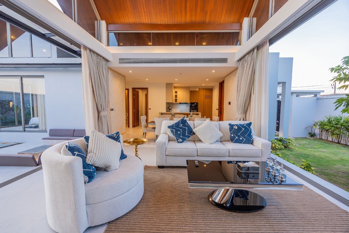 Interior view of 3-Bedroom Villa for Sale in Thalang - Grandma Villas GM2